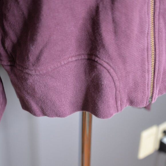 Aritzia Wilfred Free Brina Cardamom Zip Sweater Sz S - Picture 8 of 9